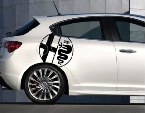 Alfa Romeo Seitentür Aufkleber - Image 6