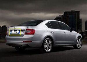 Skoda Octavia Roomster Kennzeichenbeleuchtung E-Prüfz. - Image 4