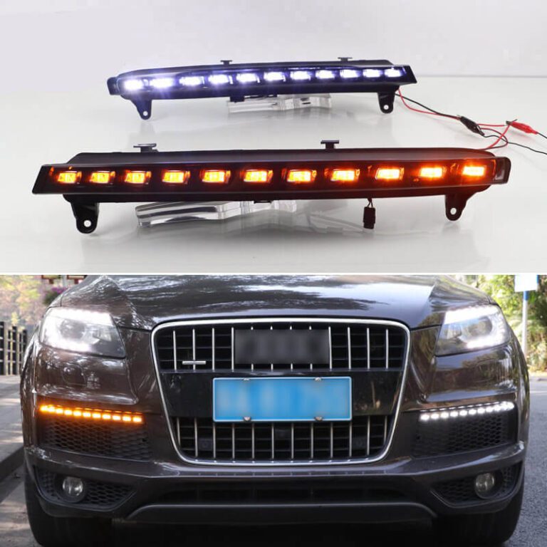 Blinker - Audi Q7 2010–2015, dynamische Blinkerfunktion, Tagfahrlicht