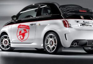 Abarth FIAT 500 Seitenaufkleber - Image 7