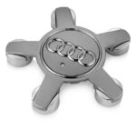 Audi 4X135mm 5 Speichen graue Radkappen - Image 5