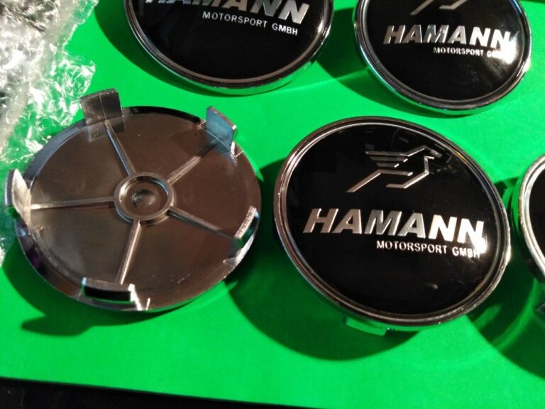 Emblem + Radmittenkappe - HAMANN BMW 7 PCs Radkappe | RM-ONLINE Emblem + Radmittenkappe - HAMANN BMW 7 PCs Radkappe