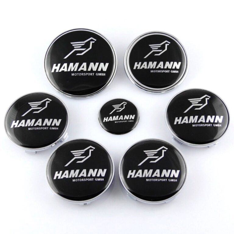 Emblem + Radmittenkappe - HAMANN BMW 7 PCs Radkappe | RM-ONLINE Emblem + Radmittenkappe - HAMANN BMW 7 PCs Radkappe