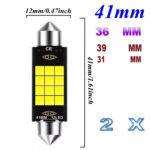 C5W C10W C3W 31mm 36mm 39mm 41mm LED