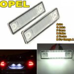 Opel KFZ-Kennzeichenbeleuchtung 12V Weiß