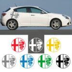 Aufkleber - Alfa Romeo Seitentür Aufkleber