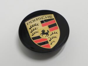 Porsche Felgendeckel 65 mm Schwatz - Image 5
