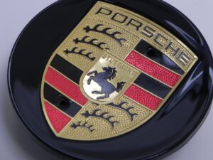 Porsche Felgendeckel 65 mm Schwatz - Image 7