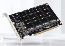 NVMe 4x M.2 SSD PCIe NVMe SSD PCIe Adapter RAID Karte PCIe 3.0 4.0 - Image 7