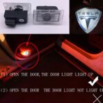 Tesla 2015,23 Modell 3 Y Modell X Tür-Logo-Licht