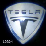 Tesla 2015,23 Modell 3 Y Modell X Tür-Logo-Licht - Image 6