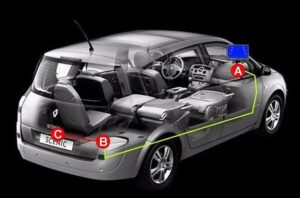 Opel Parkkamera Astra H / Corsa D / Meri - Image 5