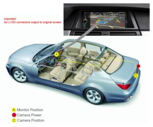 BMW Parkkamera 3 5 X3 Serie F10 F11 F25 - Image 6