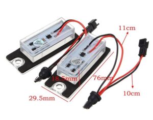 Volvo 18 LED Kennzeichenbeleuchtung - Image 2