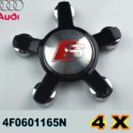 Audi 4 X Radnabenabdeckkappen