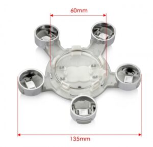 Audi 4X135mm5Speichen schwarze Radkappen - Image 3