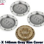 Audi 4X146mm 8D0601165K Nabenkappen