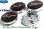 Ford 60 mm ST Auto Radnabenabdeckungen