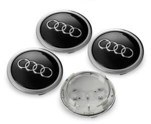Audi 69mm Radmitnehmernabenkappen - Image 3