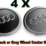 Audi 69mm Radmitnehmernabenkappen