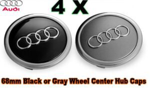 Audi 69mm Radmitnehmernabenkappen