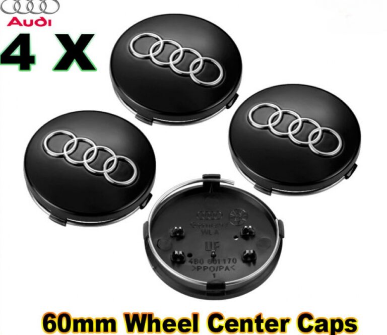 Autoteile - Audi 60mm Radnabenkappen