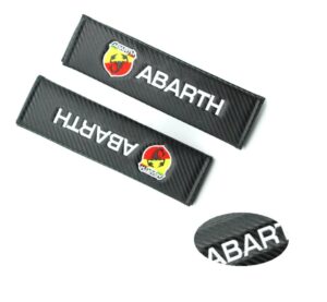 Abarth Sicherheitsgurtabdeckung Carbon - Image 3