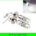 Autoteile - H3 50W CREE Chips LED 12V Xenon Weiß