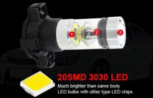 PY24W 100w LED-Glühlampen-Frontblinker - Image 2
