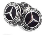 Benz 75MM schwarz Radkappenabdeckung - Image 4