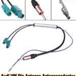 AUX + Bluetooth - Audi VW Din Antenne Antennenadapter
