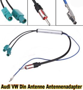 Audi VW Din Antenne Antennenadapter
