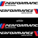 BMW Styling Autotür Aufkleber