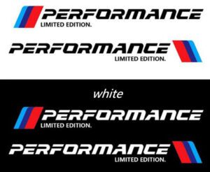 BMW Styling Autotür Aufkleber