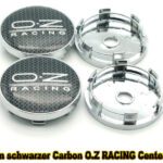 O.Z 60mm schwarz CarbonRadmitte Caps
