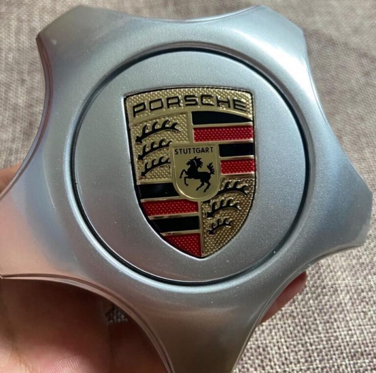Emblem + Radmittenkappe - Porsche 2003–2010 Alu-Radkappe Mcd8022nb01 955361303039A1