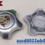 Emblem + Radmittenkappe - Porsche 2003–2010 Alu-Radkappe Mcd8022nb01 955361303039A1