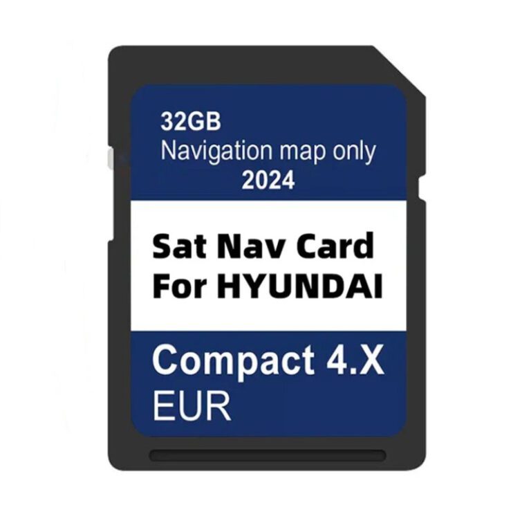 Autoteile - Hyundai Compact 2,4,5X Navigation GEN4 SD-Karte