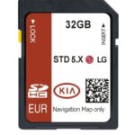 Autoteile - KIA GEN5 STD 5.X SAT NAV MAP SD CARD UK & EUROPE 2024-2025