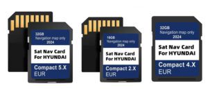 Hyundai Compact 2,4,5X Navigation GEN4 SD-Karte