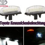 Toyota Kennzeichenbeleuchtung
