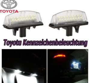 Toyota Kennzeichenbeleuchtung