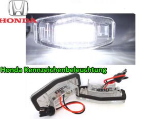 Honda Accord Civic 4D Kennzeichenbeleuch