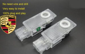 Porsche Cayenne 2007-2009 Shadow logo Li