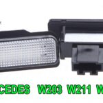 Mercedes Kennzeichenbeleuchtung W203W211
