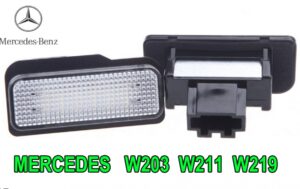 Mercedes Kennzeichenbeleuchtung W203W211