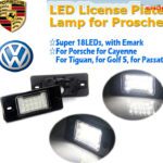 VW / Porsche LED Kennzeichenleuchte
