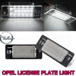 Opel Kennzeichenleuchte