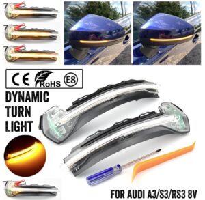 Audi A3 Dynamic Scroll LED Blinker E-Prüfz.