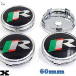 Emblem + Radmittenkappe - Jaguar F-PACE XF F-Typ XFL XE XEL 60mm